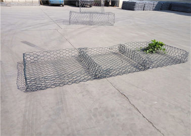 Revestimento de PVC  Gabion colchão malha de gavião tecida Gabion ISO9001 Proteção de inclinação aprovada Gabion cestas de colchão