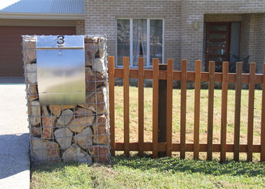 Cestas práticas de Gabions da malha soldada, fio do ferro do carbono do colchão de Gabion baixo