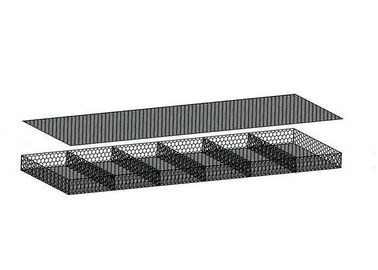 Colchões sextavados torcidos dobro de Gabions e de  um tamanho de 60 * 80 ímetros