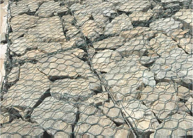 Colchões sextavados torcidos dobro de Gabions e de  um tamanho de 60 * 80 ímetros
