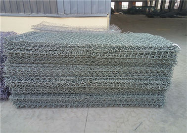 As cestas sextavadas de Gabion do metal vestem - resistente para a proteção da erosão do solo
