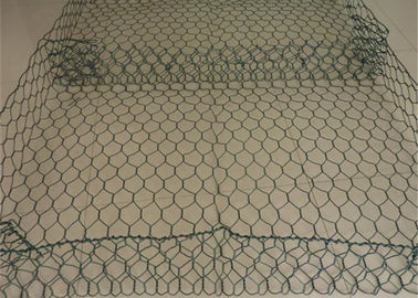 Colchão revestido de  Gabion do zinco pesado, paredes de retenção das cestas da rede de arame