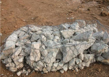 Defenda as gaiolas da parede de Gabion das inundações/gaiolas revestidas Pvc da pedra de Gabion