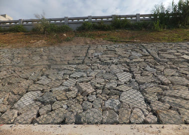 O colchão de  Gabion do controle da erosão/Pvc tecido de Gabions da malha revestiu