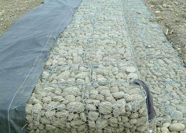 O colchão de  Gabion do controle da erosão/Pvc tecido de Gabions da malha revestiu