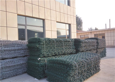 Caixas de gabião reforçadas de arame galvanizado hexagonal itar com arame Selvedge de 3,4 mm