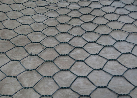 Matraço de gabião revestido de PVC resistente à corrosão para controlo de inundações e movimentos do solo