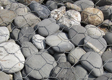Gaiola galvanizada da pedra de Gabion para a proteção da erosão e o solo da retenção