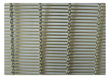 Painéis decorativos tecidos da cerca da rede de arame para o diâmetro de fio da arquitetura 0.2mm-4mm