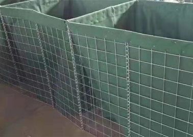 Galvanizado Soldado Gabion itar Caixa de Segurança itar Barreira Defensiva Com Areia