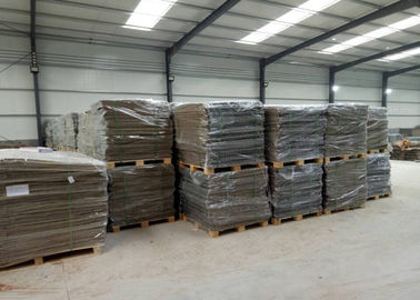 Barreira Defensiva Soldada / Bastião Defensivo Gabion Mesh Box Com Geotextil Marrom Para itar