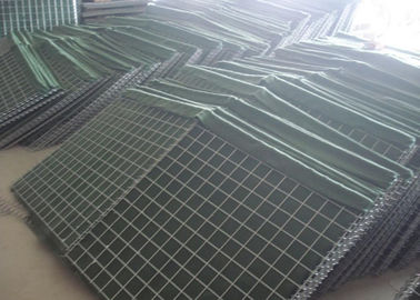 Barreira de bastião de defesa itar ISO / caixa de gabião soldada para diâmetro de fio de 3-6 mm