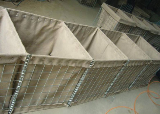 3 mm Barreiras itares Defesivas / Barreira de Areia Gabion Mesh Box