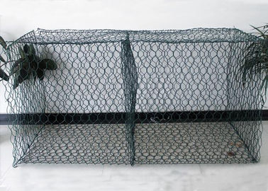 8 * o material revestido 10 PVC reforça a cesta de Gabion para o banco de rio