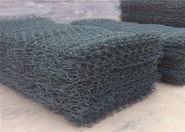 8 * o material revestido 10 PVC reforça a cesta de Gabion para o banco de rio