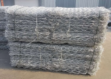 Cestas galvanizadas de Gabion do metal da estrada dos PP Geobags engenharia greening