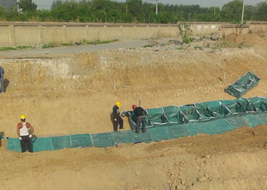 Cestas itares de Gabion do metal de Galfan do depósito dos sacos geotécnicais dos PP