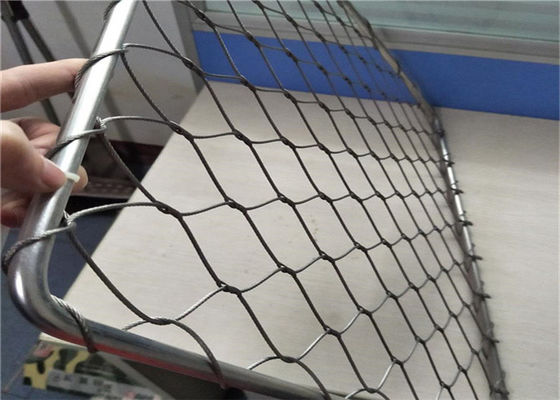 Malha de aço inoxidável da corda de fio da categoria 7x19 do OEM 316