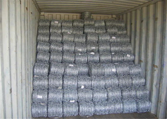 Costa 4 da lâmina pontos quente do arame farpado mergulhado galvanizado