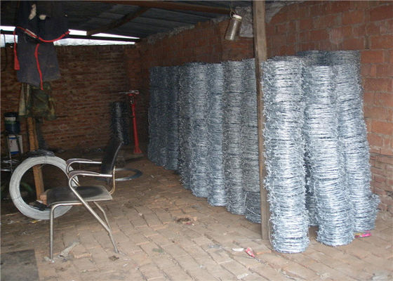 O eletro galvanizou o fio liso dobro da lâmina do envoltório da torção 50kg
